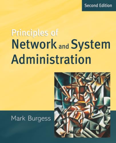 Principles of Network and System Administration Cover