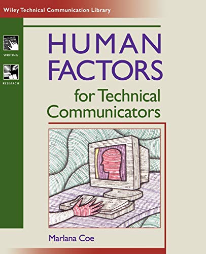 Human factors for technical communicators Cover