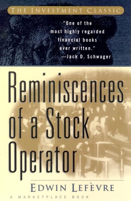Reminiscences of a stock operator Cover