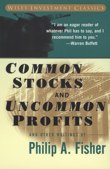 Common stocks and uncommon profits and other writings by Philip A. Fisher Cover