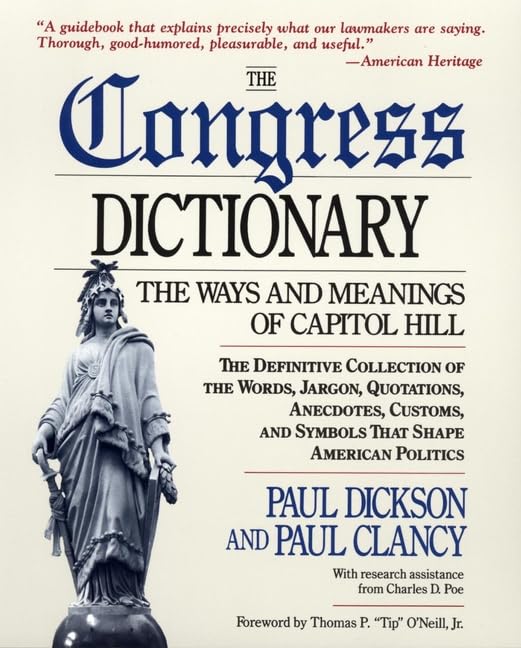 The Congress Dictionary Cover