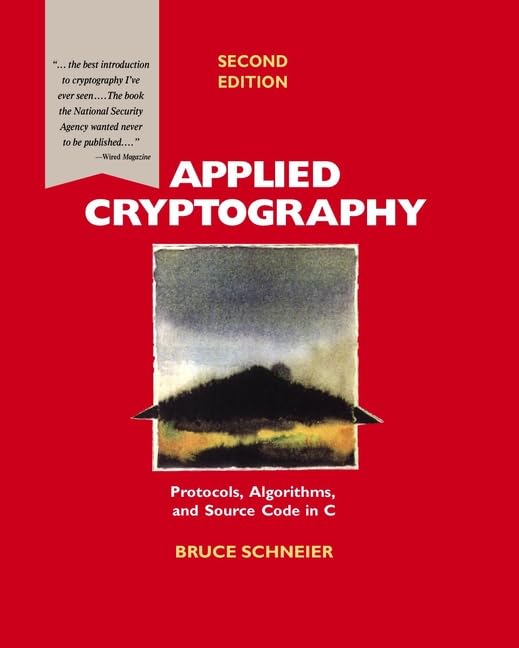 Applied cryptography Cover
