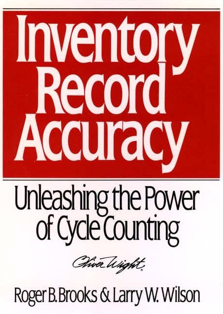 Inventory Record Accuracy Cover