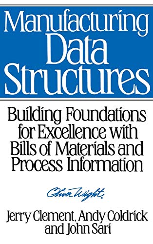 Manufacturing Data Structures Cover