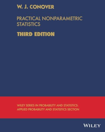 Practical nonparametric statistics Cover