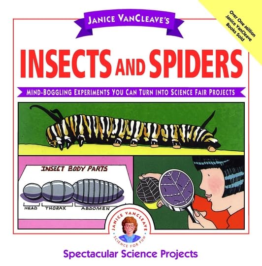 Janice VanCleave's insects and spiders Cover