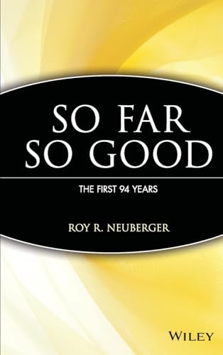So far so good Cover