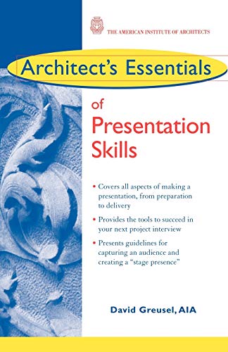 Architect's Essentials of Presentation Skills Cover