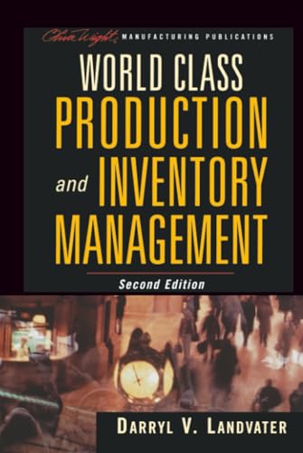 World class production and inventory management Cover