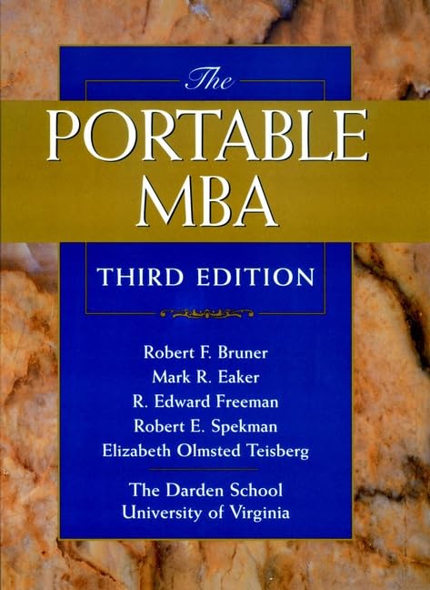 The portable MBA. Cover