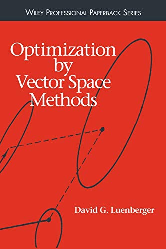 Optimization by Vector Space Methods Cover