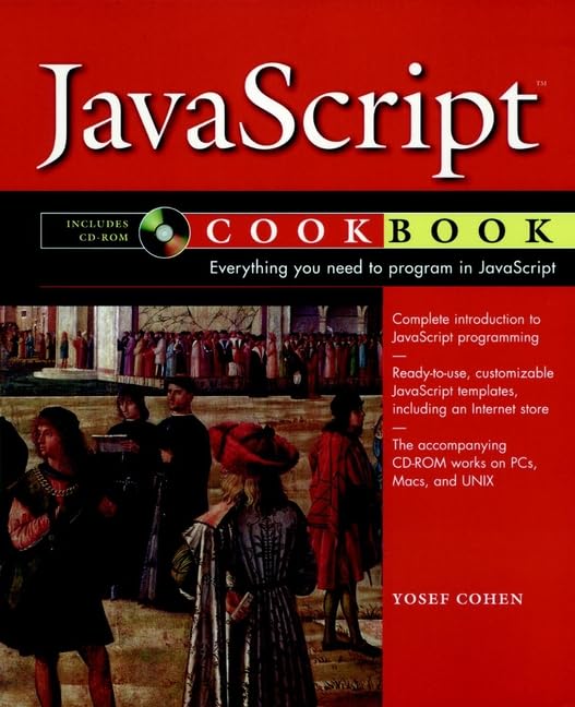 JavaScript cookbook Cover