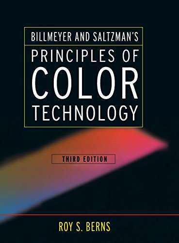Billmeyer and Saltzman's principles of color technology Cover