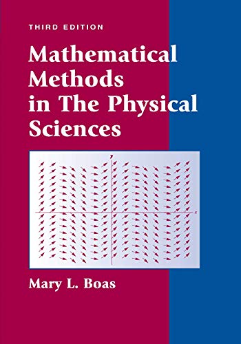 Mathematical methods in the physical sciences Cover