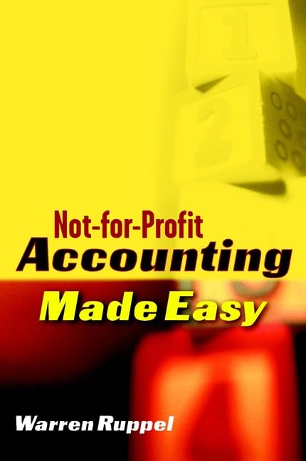 Not-for-Profit Accounting Made Easy Cover