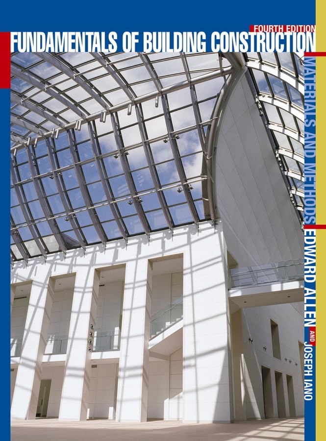 Fundamentals of building construction Cover