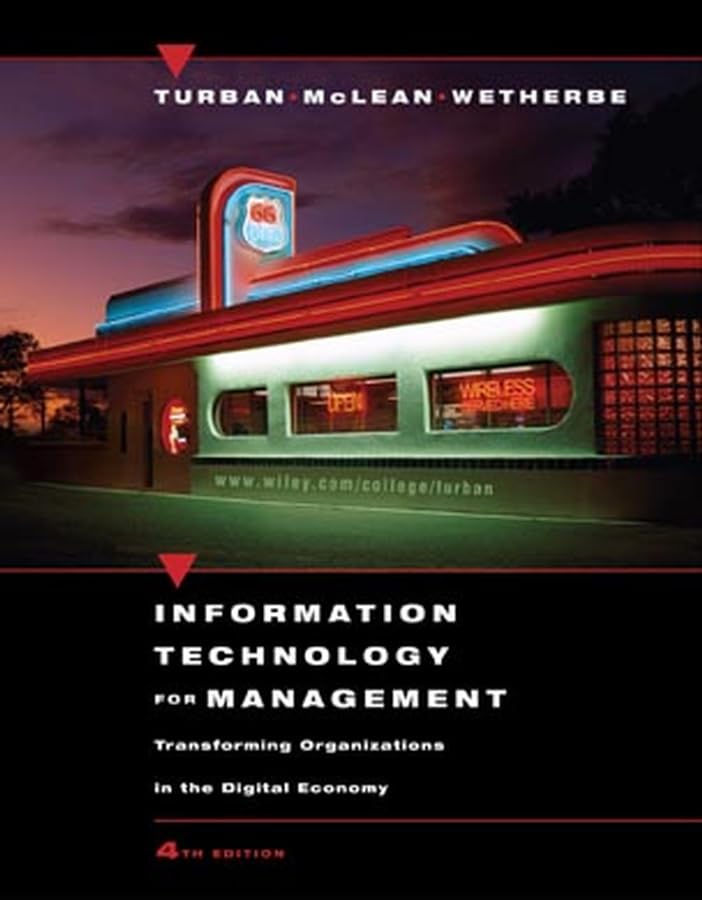 Information Technology for Management Cover