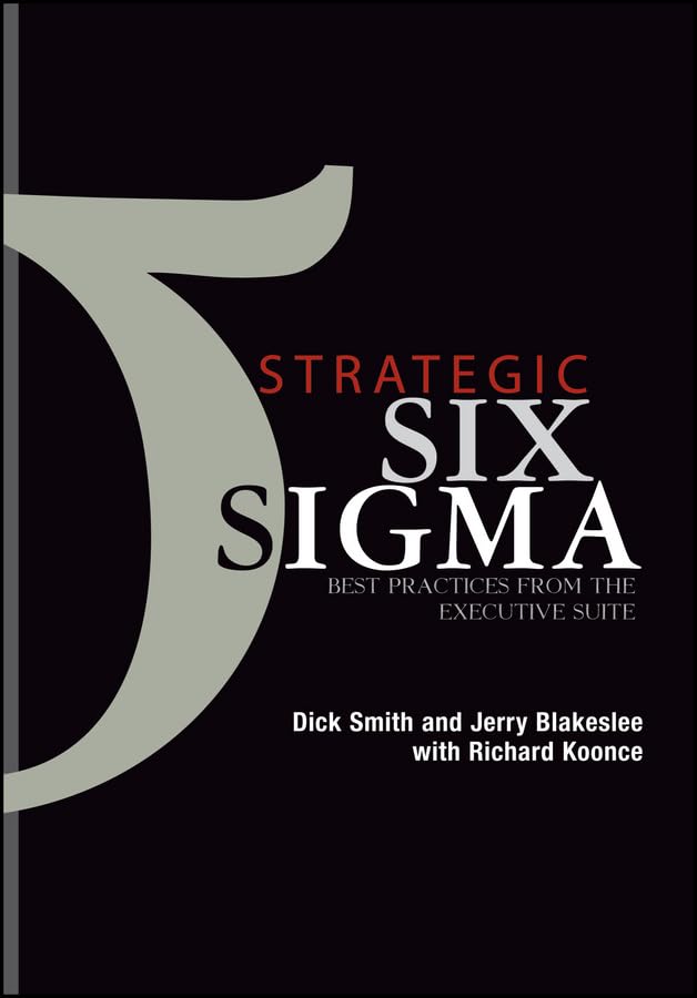 Strategic Six Sigma Cover
