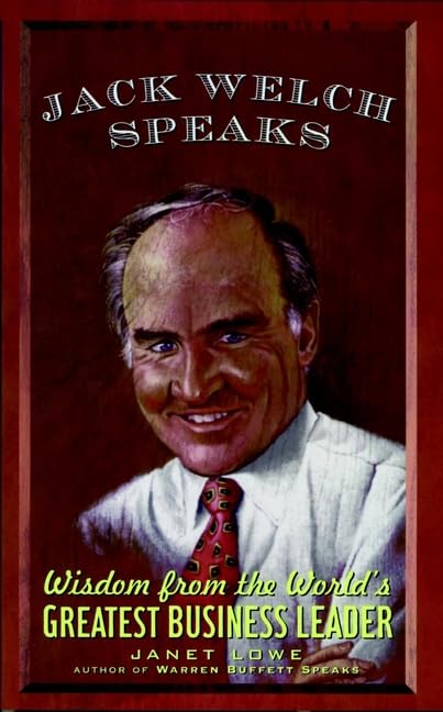 Jack Welch speaks Cover