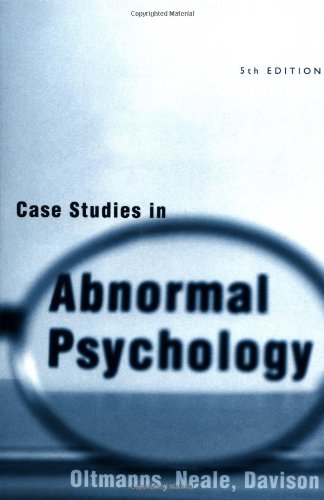 Case studies in abnormal psychology Cover