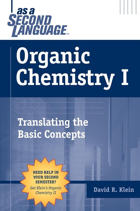 Organic chemistry as a second language Cover