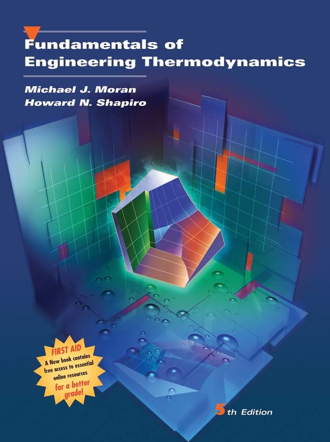 Fundamentals of engineering thermodynamics Cover
