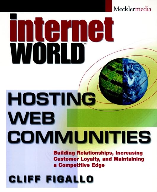 Hosting Web communities Cover