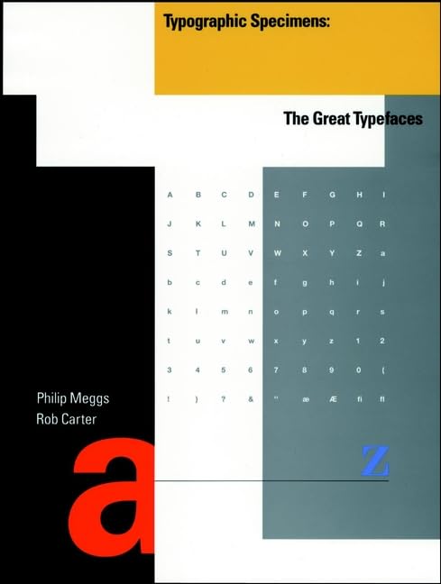 Typographic Specimens Cover