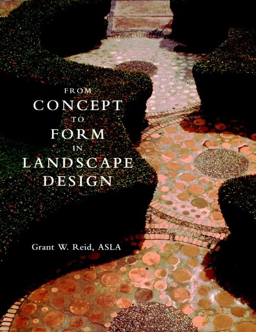 From concept to form in landscape design. Cover
