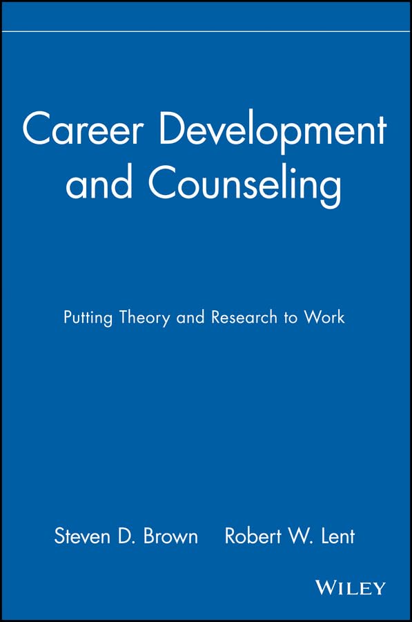 Career development and counseling Cover