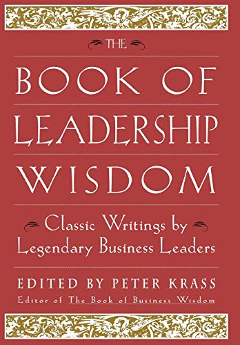 The book of leadership wisdom Cover
