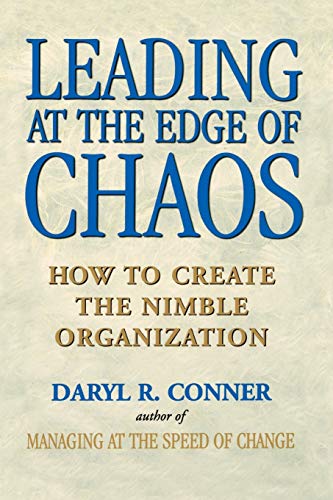 Leading at the edge of chaos Cover