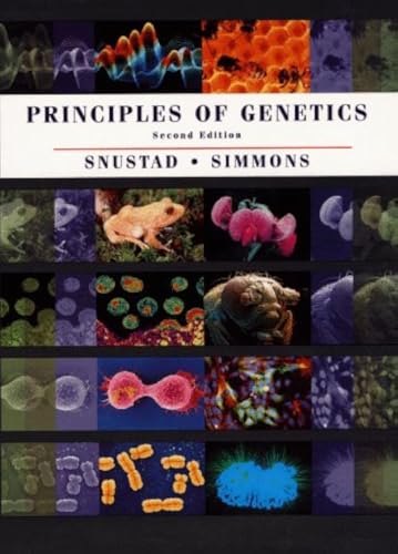 Principles of genetics Cover