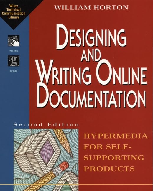 Designing and writing online documentation Cover