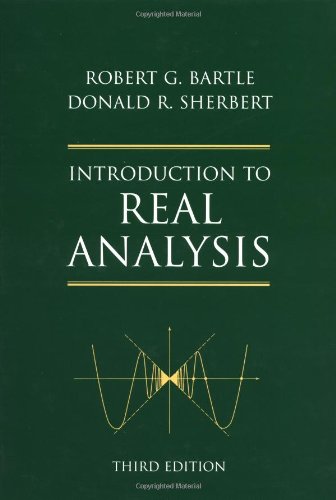 Introduction to real analysis Cover