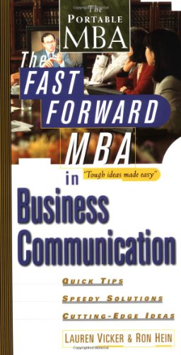 The Fast Forward MBA in Business Communication Cover