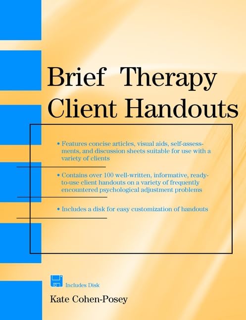 Brief Therapy Client Handouts Cover