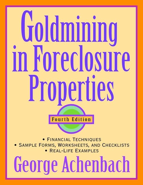 Goldmining in foreclosure properties Cover