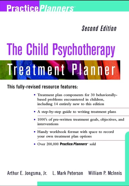 The Child Psychotherapy Treatment Planner, 2nd Edition Cover