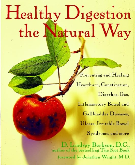 Healthy digestion the natural way Cover