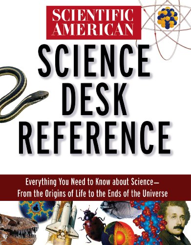 The Scientific American science desk reference. Cover
