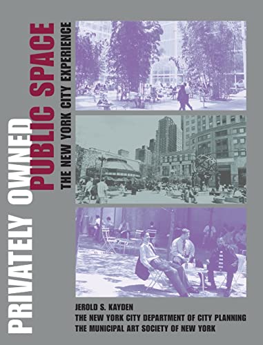 Privately Owned Public Space  Cover