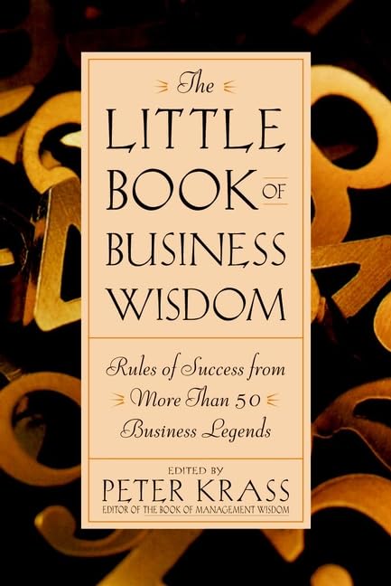 The little book of business wisdom Cover