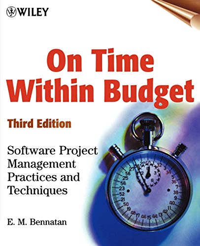 On time within budget Cover