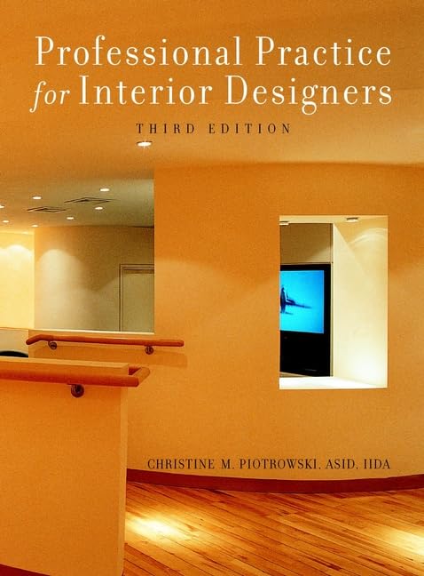 Professional practice for interior designers Cover