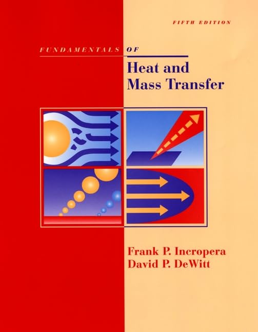 Fundamentals of heat and mass transfer Cover