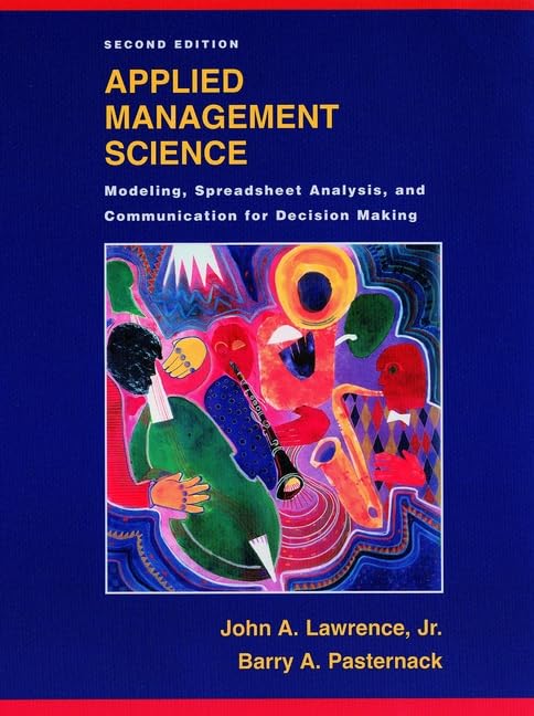 Applied Management Science Cover