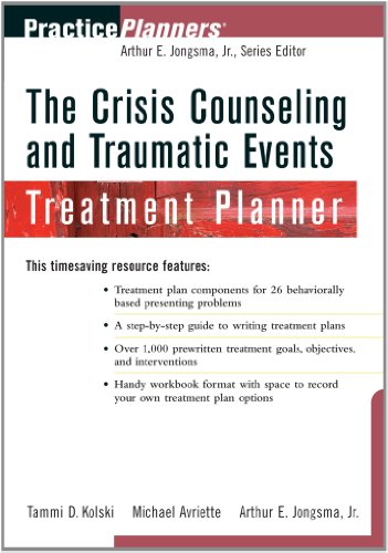 The Crisis Counseling and Traumatic Events Treatment Planner Cover