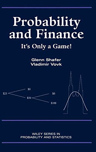 Probability and finance Cover