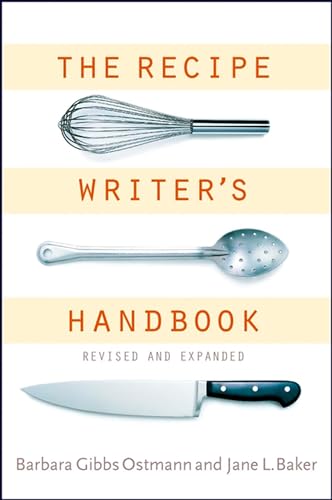 The recipe writer's handbook Cover